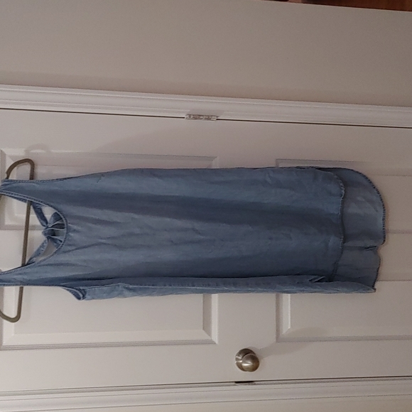 Anthropologie Dresses & Skirts - Anthropologie Cloth and Stone Denim High Low Dress